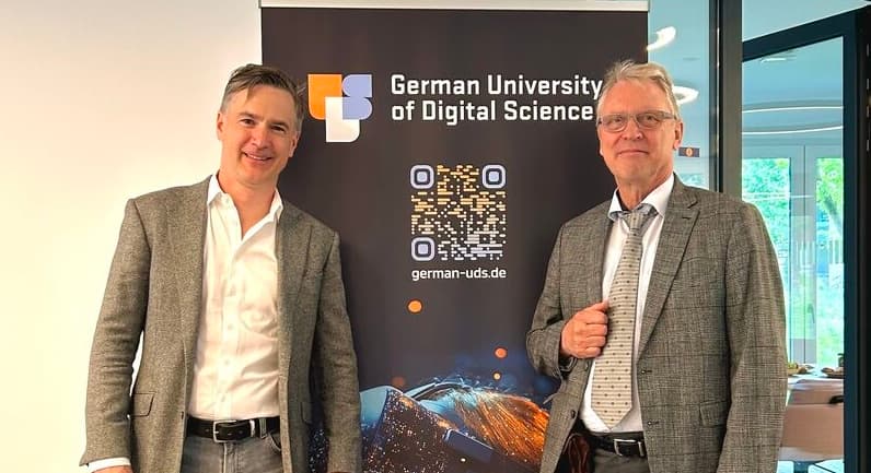 Visit from Dr. Rouven Westphal, Hasso Plattner Foundation